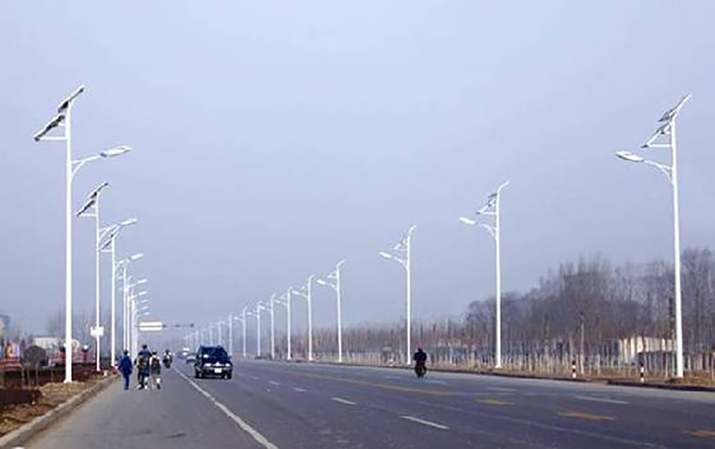 湖南娄底市太阳能路灯亮化工程
